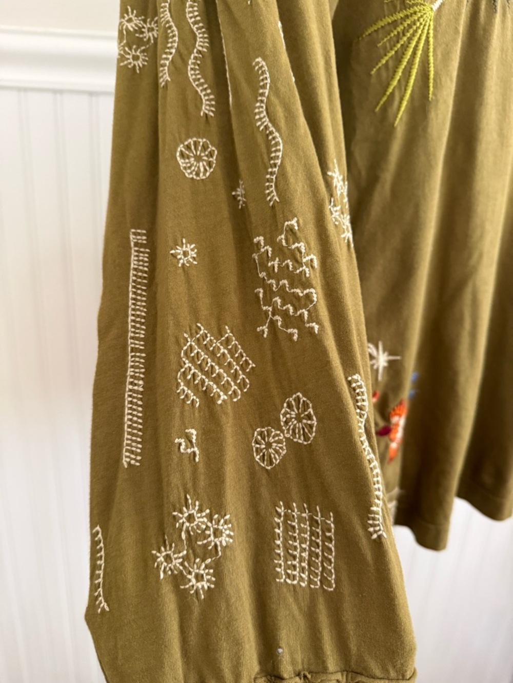 RARE Johnny Was Keone Puff Sleeve Tunic - Picture 4 of 12